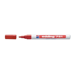 Lakový popisovač EDDING 751, červený