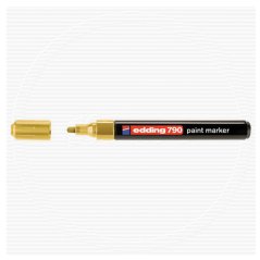 Лак маркер EDDING 790, златен