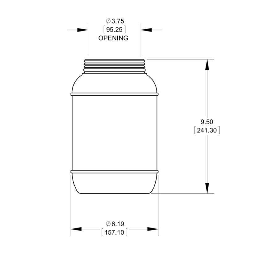 5L PE Vložka tlakového zásobníku 4/BOX