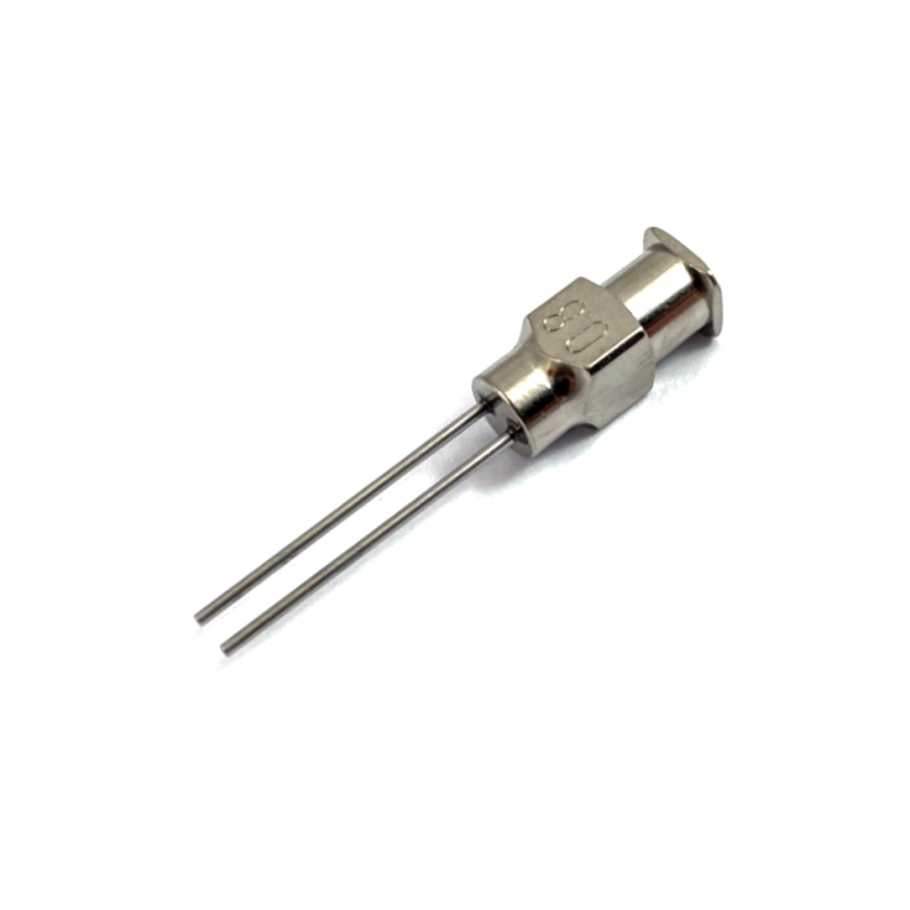 Kovový Hrot 2X ID 0.50mm OD 0.80mm L 20mm