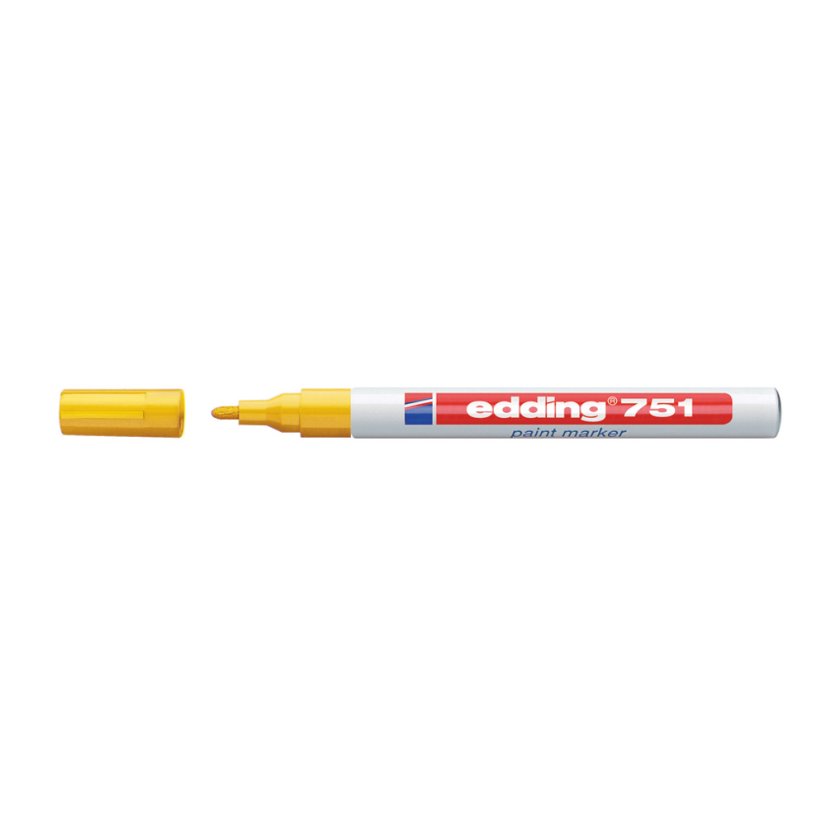 Glanzlackmarker EDDING 751, gelb