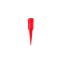 TAPERED TIP GAUGE 25 RED OPAQUE RIGID 50