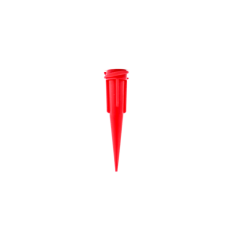 TAPERED TIP GAUGE 25 RED OPAQUE RIGID 1000