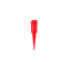 TAPERED TIP GAUGE 25 RED OPAQUE RIGID 1000