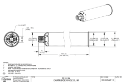 6 OZ CLEAR CARTRIDGE 1