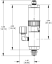 725DA-SS ADJUSTABLE PISTON VALVE WITH SS FLUID CHAMBER