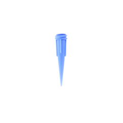 TAPERED TIP GAUGE 22 BLUE OPAQUE RIGID 1000
