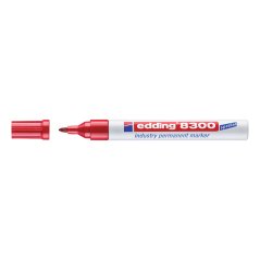Промишлен перманентен маркер EDDING 8300, червен