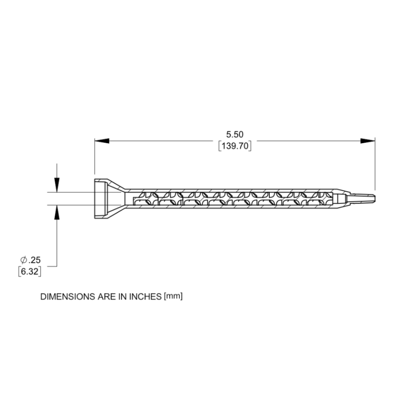Statický mixér NORDSON EFD 160-616SH