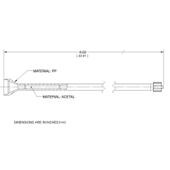 Static mixer NORDSON EFD 160-448LL