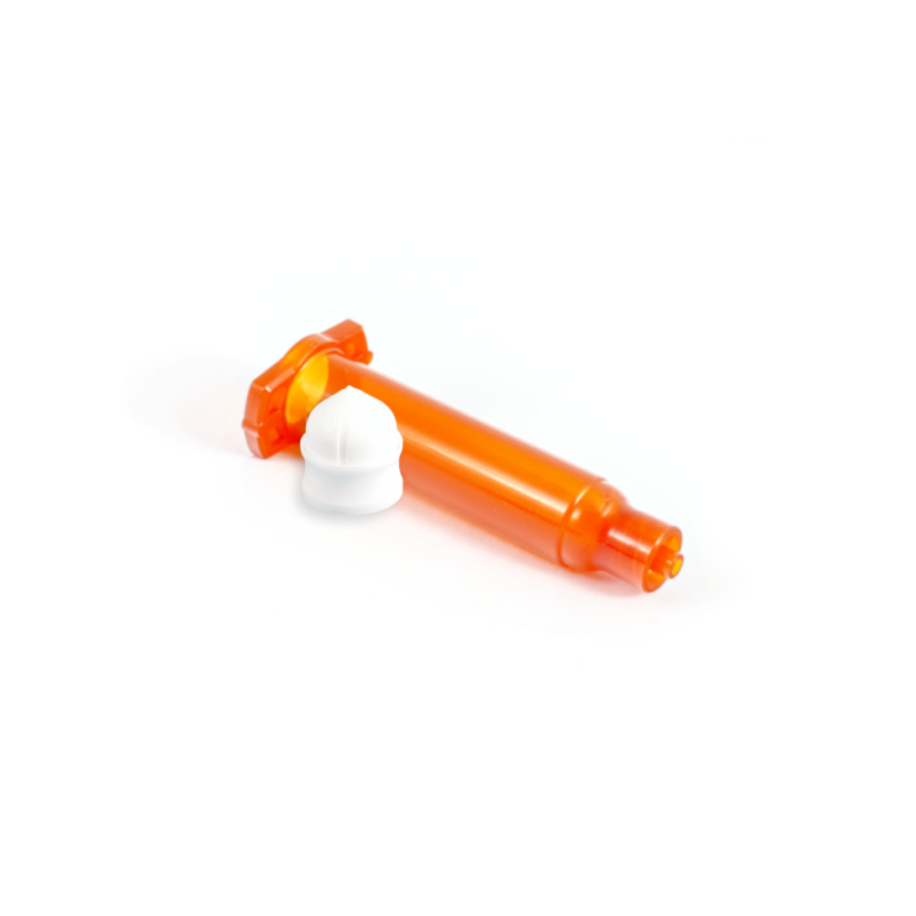 BARREL AMBER + PISTON WHITE OPTIMUM 5CC SET 1000