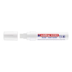 Chalk marker EDDING 4090, white