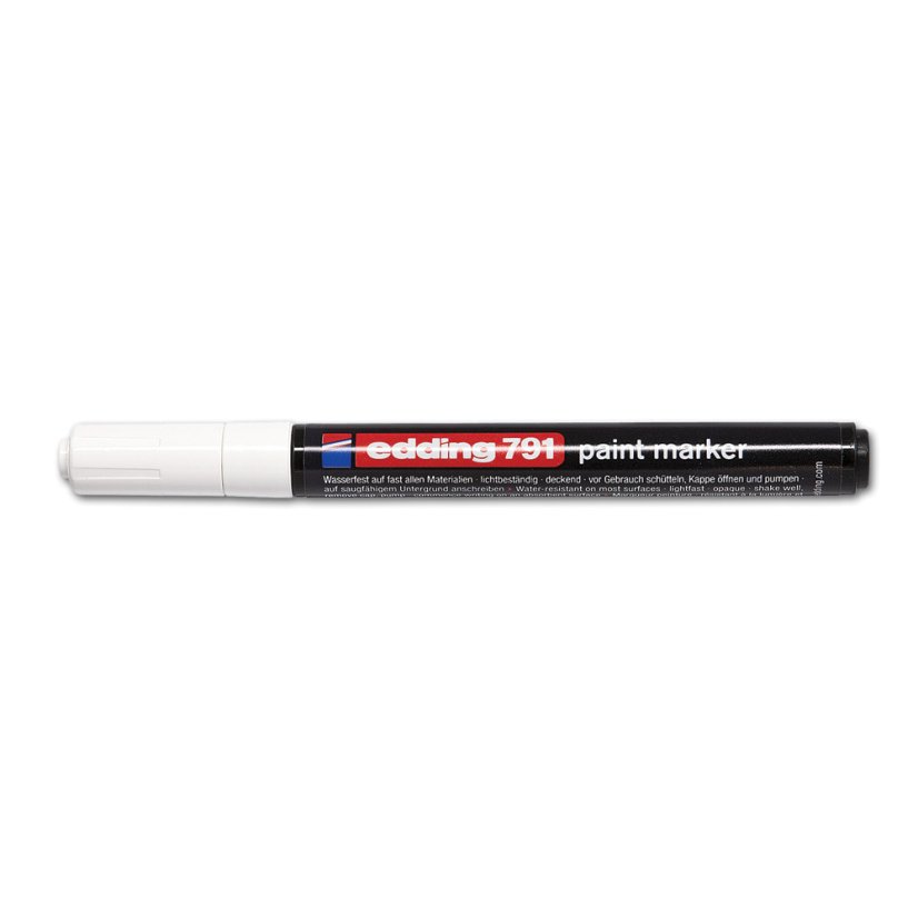 Glanzlackmarker EDDING 791, weiß