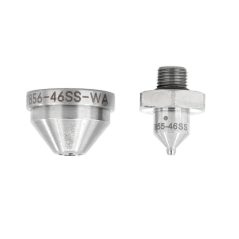 NOZZLE AND WIDE ANGLE AIRCAP