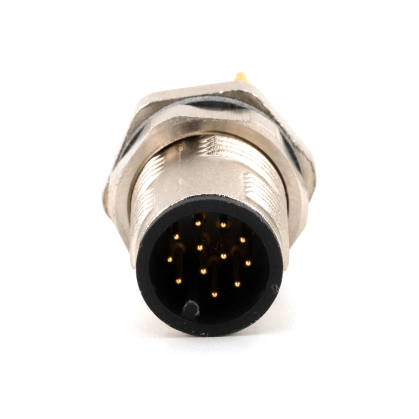 12P male rear mount connector für PCP