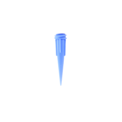 TAPERED TIP GAUGE 22 BLUE OPAQUE RIGID 1000