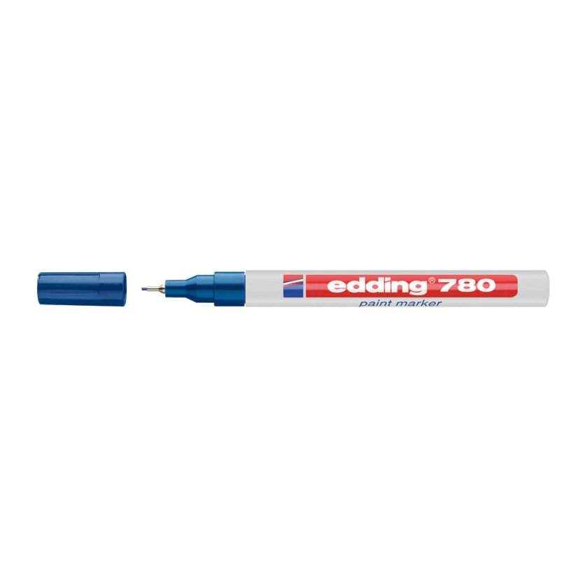 Marker lakierowy EDDING 780, niebieski