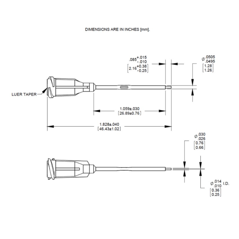 DÁVKOVACÍ HROT S PTFE-VLOŽKOU G25 1,0″ RŮŽOVÁ 50