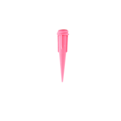 TAPERED TIP GAUGE 20 PINK OPAQUE RIGID 50
