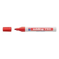 Gloss paint marker EDDING 750, red