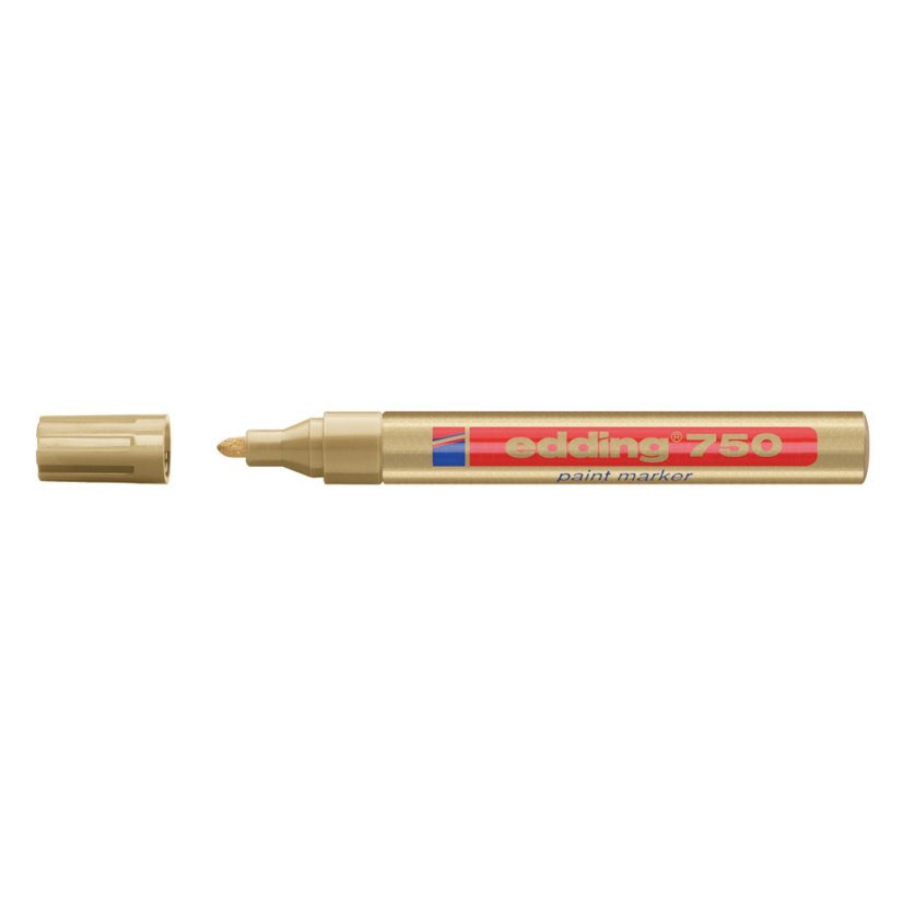 Glanzlackmarker EDDING 750, gold