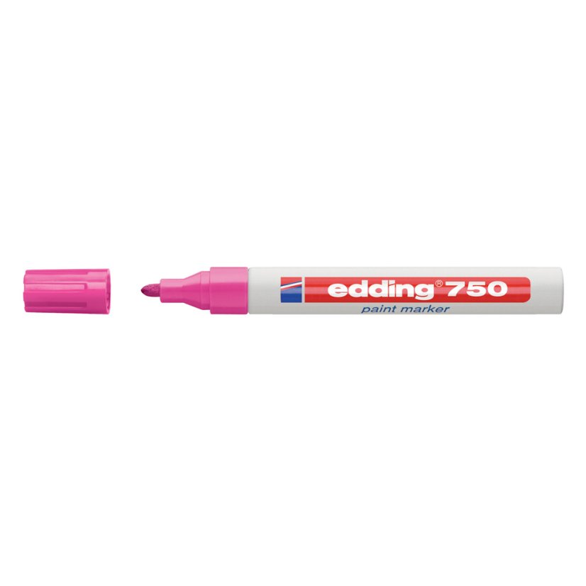 Gloss paint marker EDDING 750, pink