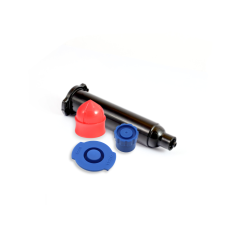 BARREL BLACK + PISTON RED + TIP/END CAPS BLUE OPTIMUM 10CC SET 1000