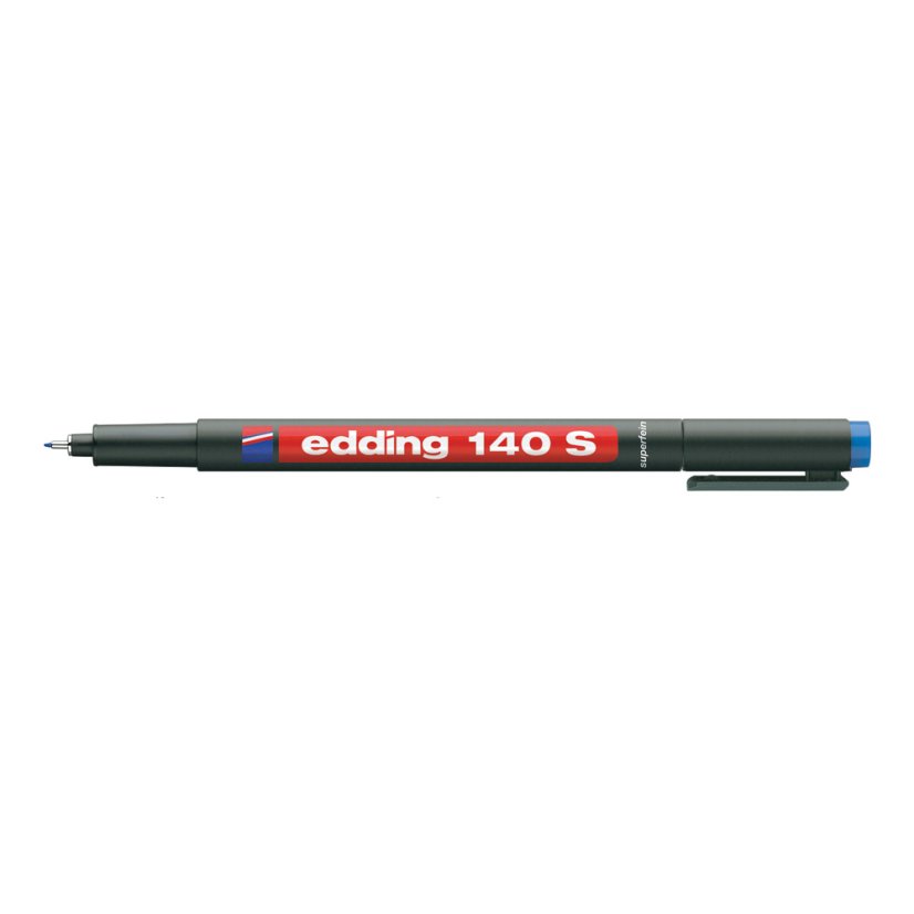 Marker permanentny EDDING 140 S, niebieski