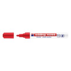 Chalk marker EDDING 4095, red