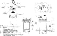 5L Tlakový zásobník 0-100PSI (7 BAR)