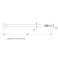 Statische Mischrohr NORDSON EFD 160-632SH