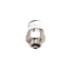 Spitzenadapter 1/4" NPT aus vernickeltem Messing