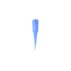 TAPERED TIP GAUGE 22 BLUE OPAQUE RIGID 50