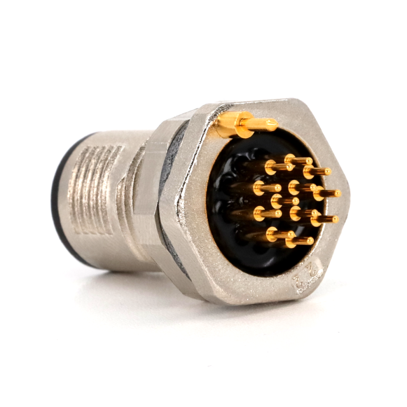 12P male rear mount connector für PCP