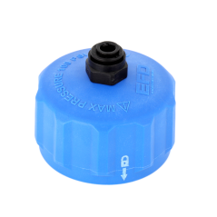 RETAINER CAP OPTIMUM 2.5/6/12 OZ BL