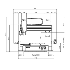 DESKTOP DISPENSING ROBOT NORDSON PROX5
