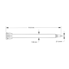 Mieszacz bagnetowy Quadro 24 elementów