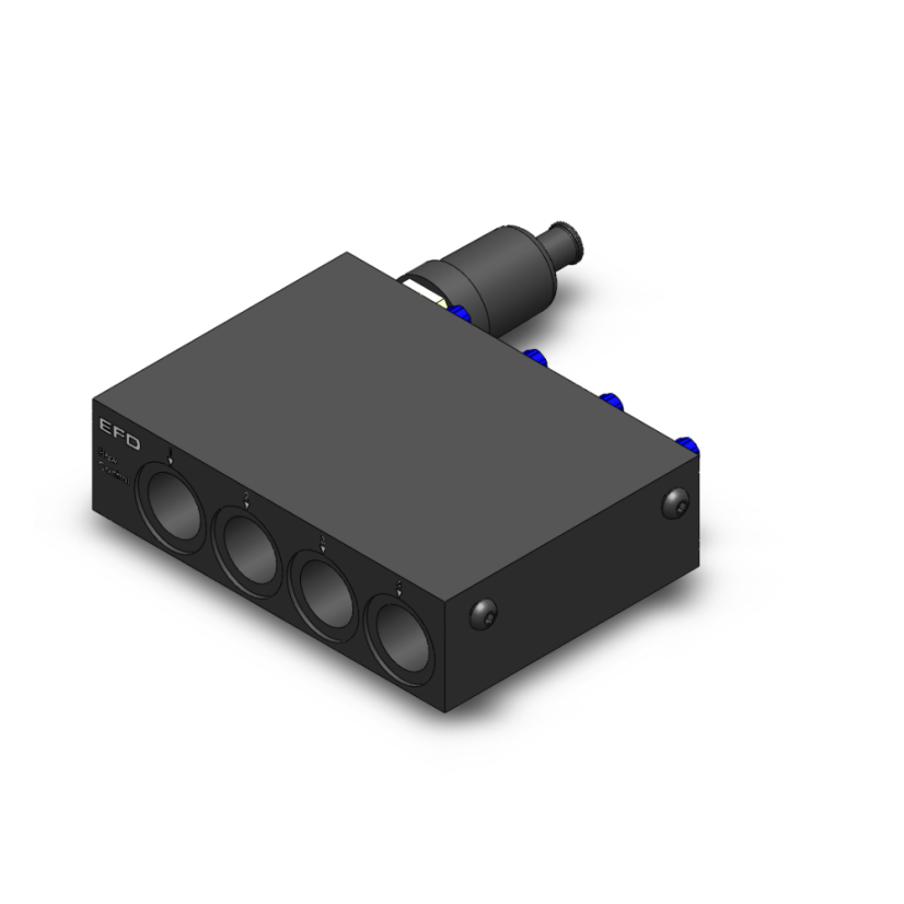Microcoat-Flüssigkeitsverteiler mit Sensor