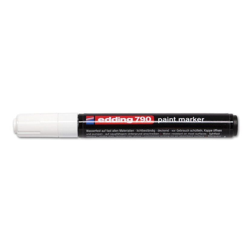 Glanzlackmarker EDDING 790, weiß