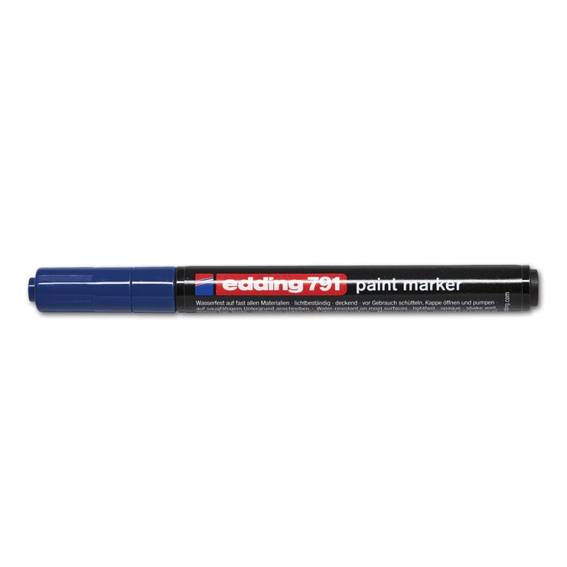 Marker lakierowy EDDING 791, niebieski