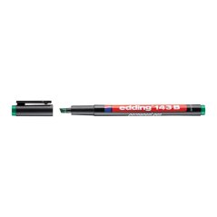 Permanent pen EDDING 143 B, green