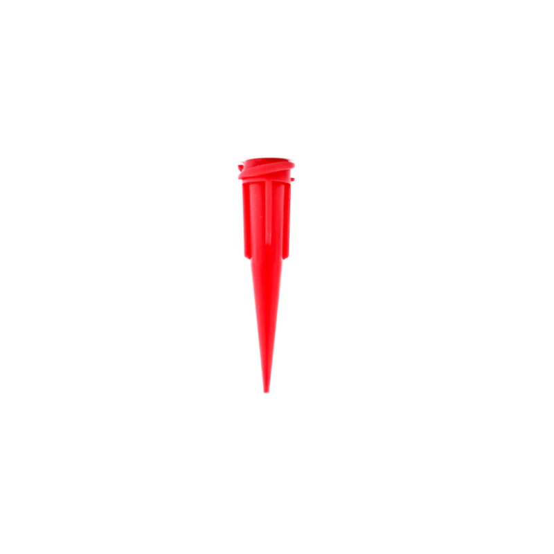 TAPERED TIP GAUGE 25 RED OPAQUE RIGID 1000