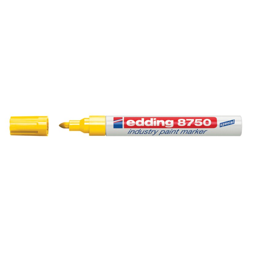 Industrie Lackmarker EDDING 8750, gelb