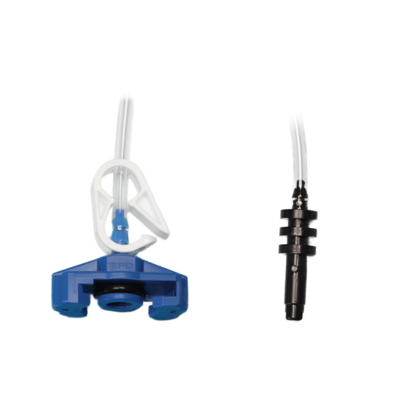 ADAPTER ASM OPTIMUM 5cc BLUE