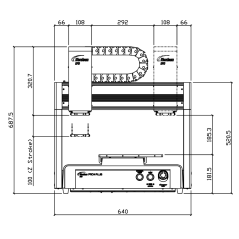 DESKTOP DISPENSING ROBOT NORDSON PROPlus4