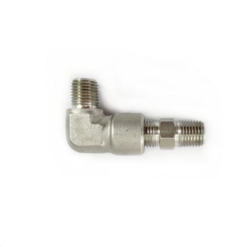 PŘIPOJOVACÍ ŠROUBENÍ KOLENOVÉ 1/4″ NPTM x 1/4″ NPTM