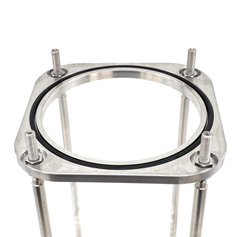 5L Toughened Glass & Stainless Steel 304 Clear Pressure Vessel - ER