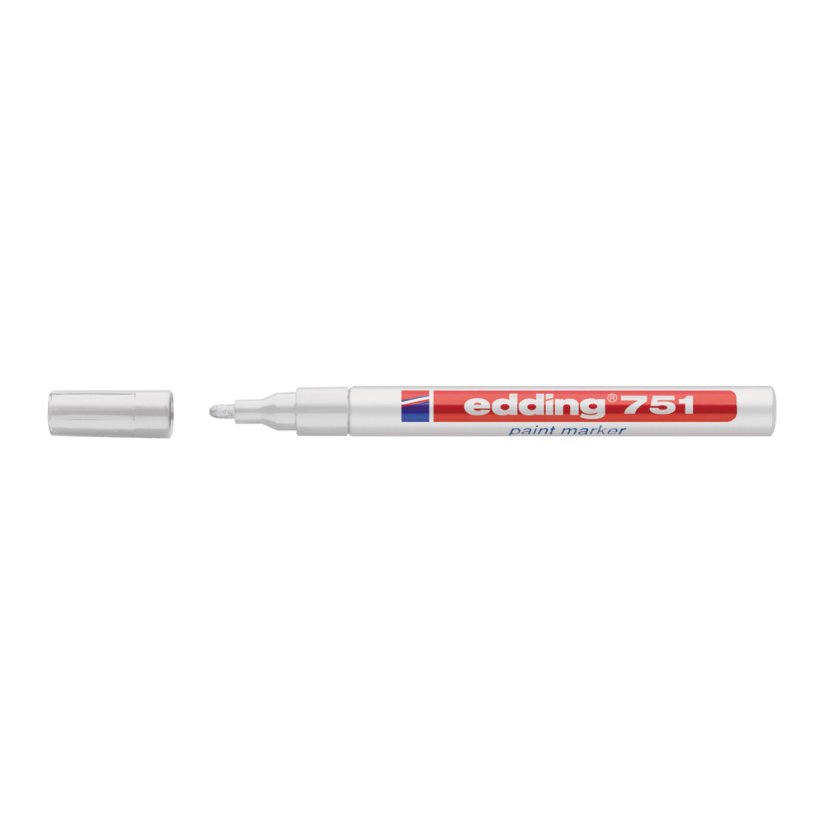 Glanzlackmarker EDDING 751, weiß