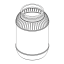 5L Druckbehälter 0-15PSI (1 BAR)