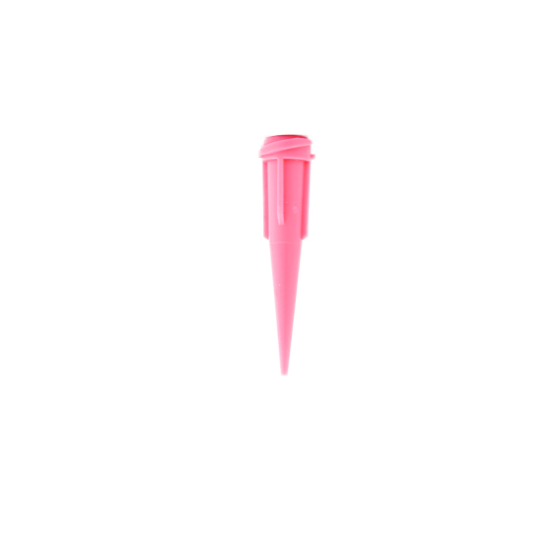 TAPERED TIP GAUGE 20 PINK OPAQUE RIGID 50